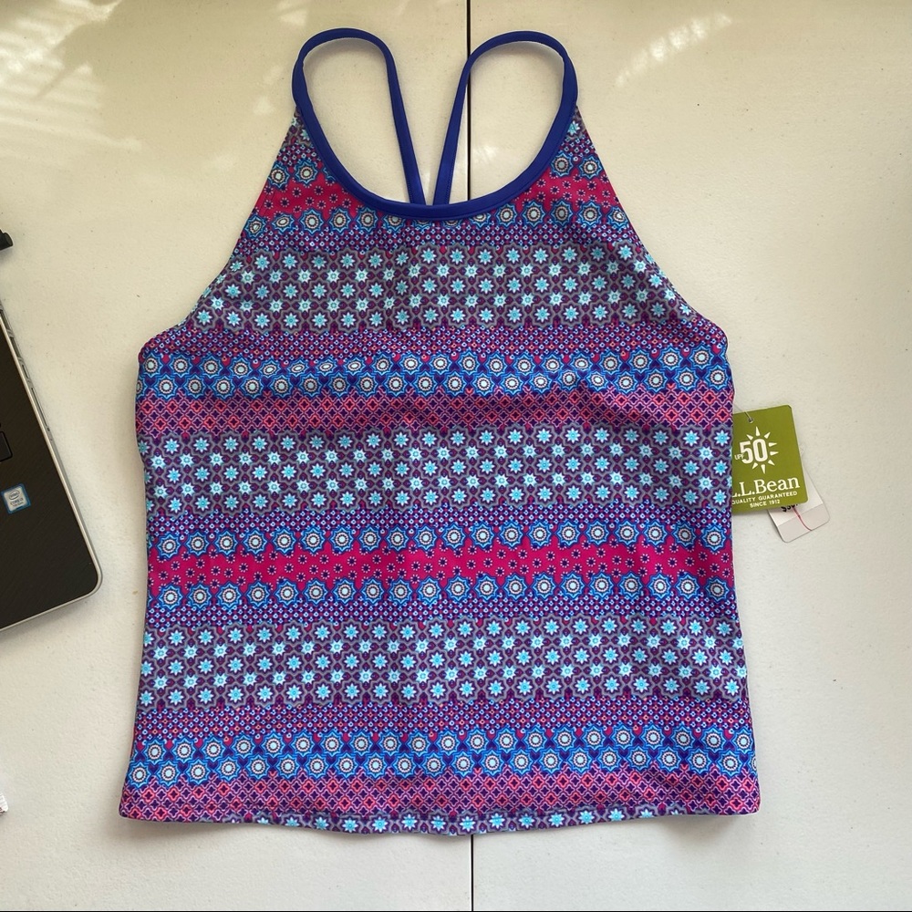 NWT L.L. BEAN girls tankini